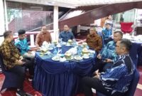 Deputi Bidang Investasi dan Pengusahaan BP Batam, Fary Djemy Francis tengah bersama BRI dan Kementerian UMKM duduk satu meja pada Rabu (12/11/2025). Foto:Zalfirega/matapedia
