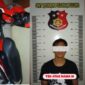 Pelaku bersama barang bukti sepeda motor diamankan buser Polsek Sagulung. Foto:Ist