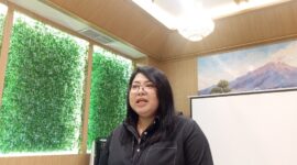 Kepala BEI Kepulauan Riau, Indra Novita saat berbincang dengan media, Sabtu (29/11/2025). Foto:Zalfirega/matapedia