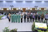OJK edukasi keuangan bagi Prajurit Kodam XII/Tanjungpura dan Pengurus Persit Kartika Chandra Kirana di Aula Sudirman, Makodam XII/Tanjungpura, Kalimantan Barat beberapa hari lalu. Foto:OJK Kepri