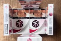 Rokok ilegal PSG dan UFO Mind disita Bea Cukai Batam. Foto:Istimewa