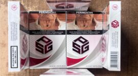 Rokok ilegal PSG dan UFO Mind disita Bea Cukai Batam. Foto:Istimewa