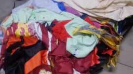 Pakaian bekas yang digagalkan Bea Cukai di Pelabuhan Batam. Foto:Istimewa