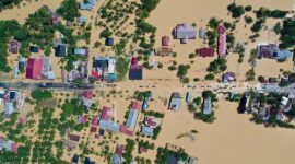 Kondisi banjir bandang yang terjadi di wilayah Sumatera, BPNP mencatat saat ini 867 orang meninggal dunia, sementara 521 orang masih dinyatakan hilang, Jumat (5/12/2025). Matepdia6.com/Istimewa