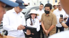 Wakil Wali Kota Batam Li Claudia Chandra bersama BP Batam tinjau lokasi rencana TPS di Kecamatan Bengkong, Kota Batam Provinsi Kepri, Senin (9/12/2025). Matapedia6.com/ Diskominfo