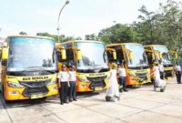 Mobil transportasi diluncurkan untuk akses pendidikan hinterland di Dishub Batam pada Selasa (30/12/2025). Foto:Diskominfo