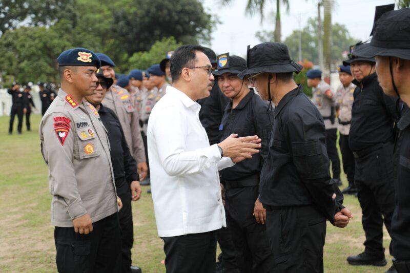 Retret Kedeputian Bandara-Pelabuhan BP Batam di Brimob Polda Kepri, Selasa (9/12/2025). Foto:Humas BP