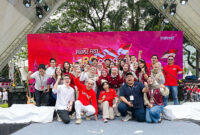 Karyawan Indosat. Foto:Ist