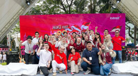 Karyawan Indosat. Foto:Ist