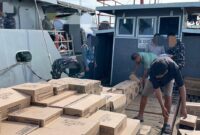 Operasi ini melibatkan Tim Satgas Koarmada I dan Tim Quick Response Kodaeral IV Lanal Tanjung Balai Karimun (TBK) pada Jumat (26/12/2025). Foto:TNI AL