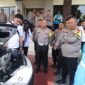 Polda Kepri menerima hibah mobil listrik dari PLN Batam pada Senin (29/12/2025). Foto:Humas Polda Kepri