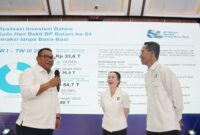 Kepala BP Batam Amsakar dan Wakil Kepala BP Batam Li Claudia. Foto:Humas BP