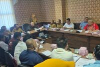 Rapat pleno penetapan UMK tingkat Kabupaten Kota di Provinsi Kepri dilaksanakan di gedung Graha Kepri, Batam Centre, Senin (22/12/2025). Matapedia6.com/Luci