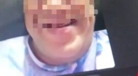 Screenshoot pria diduga mirip GR beredar di media sosial. Foto:Istimewa