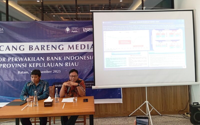 Kepala Perwakilan Bank Indonesia Provinsi Kepulauan Riau, Rony Widijarto, Selasa (30/12/2025). Foto:dok/Zalfirega-matapedia