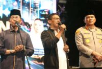 Ketua DPRD Kota Batam Muhammad Kamaluddin saat menghadiri Kenduri pergantian tahun beberapa hari lalu. Foto:Sekwan