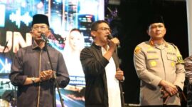 Ketua DPRD Kota Batam Muhammad Kamaluddin saat menghadiri Kenduri pergantian tahun beberapa hari lalu. Foto:Sekwan