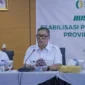Wakil Gubernur Kerpi, Nyanyang Haris Pratamura memimpin pertemuan bisnis (business matching) stabilisasi pasokan dan harga beras Provinsi Kepri yang digelar di Graha Kepri, Kamis (15/1/2026). Foto: Diskominfo Kepri