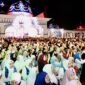 Ribuan jemaah memadati Masjid Agung Raja Hamidah, Batamcentre dalam peringatan Isra Mikraj Nabi Muhammad SAW Tingkat Kota Batam 1447 Hijriah pada Kamis (15/1/2026). Foto:Diskominfo