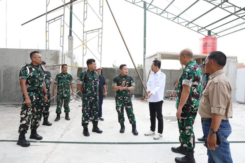 Pembangunan Koperasi Merah Putih di Tembesi, Sagulung Batam. Foto:Diskominfo Batam