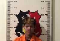 Terduga pelaku diamankan di Polsek Bengkong. Foto:dok/Humas Polresta Barelang