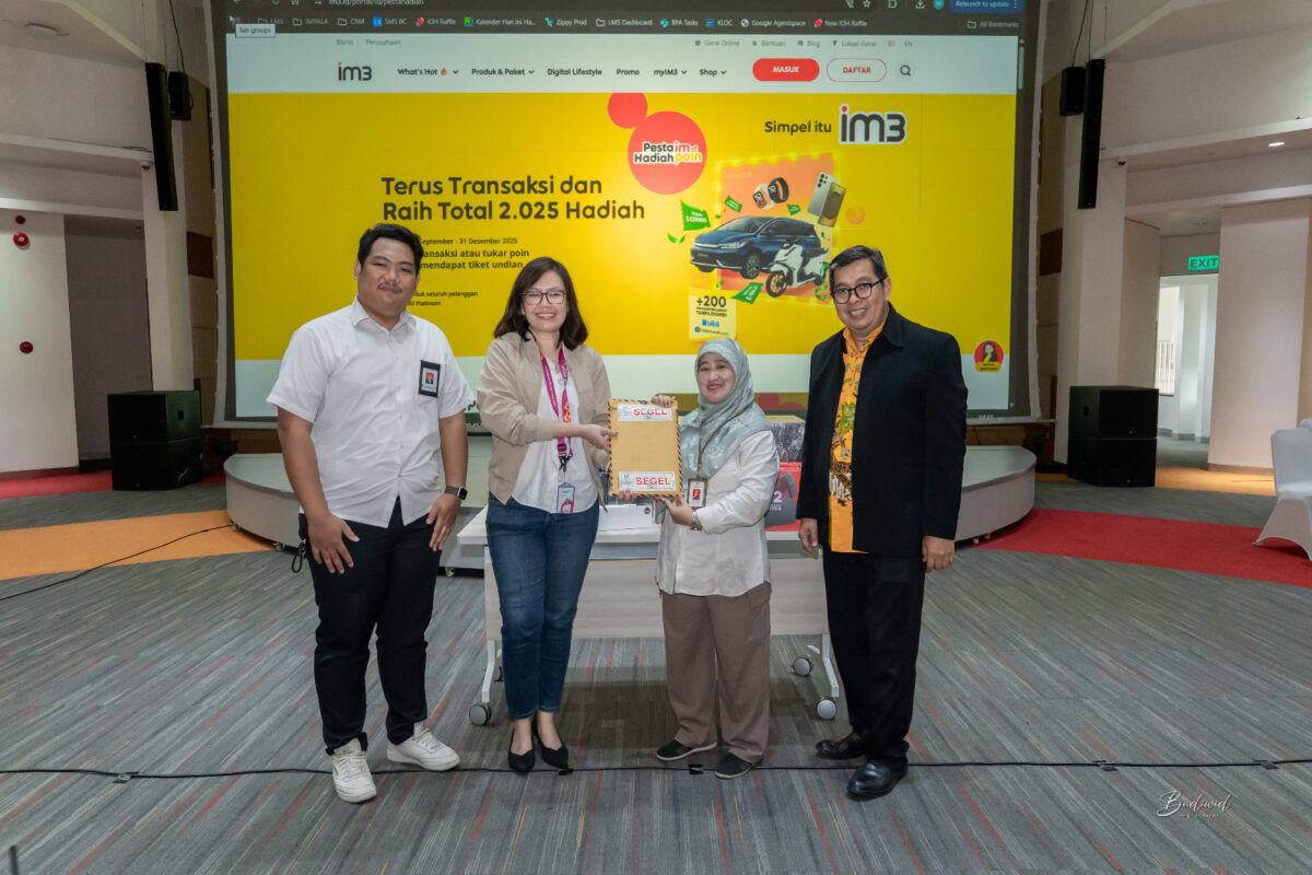 IM3 Umumkan pemenang pesta hadiah IMPoin. Foto:Istimewa