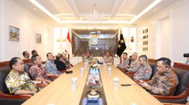 Kepala BNN bersama Kapolda Kepri dalam audensi pada Jumat (16/1/2026). Foto:Dok/Humas Polda