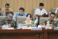Kepala BP Batam Amsakar Achmad dan Wakil Kepala BP Batam Li Claudia saat RDP dengan DPR RI beberapa hari lalu. Foto:Humas BP