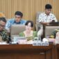 Kepala BP Batam Amsakar Achmad dan Wakil Kepala BP Batam Li Claudia saat RDP dengan DPR RI beberapa hari lalu. Foto:Humas BP