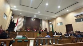 Sidang PNBP di Pengadilan Negeri Tanjungpinang pemeriksaan saksi dari Jaksa Penuntut Umum Rabu (27/1/2026). Foto:Irwan/matapedia