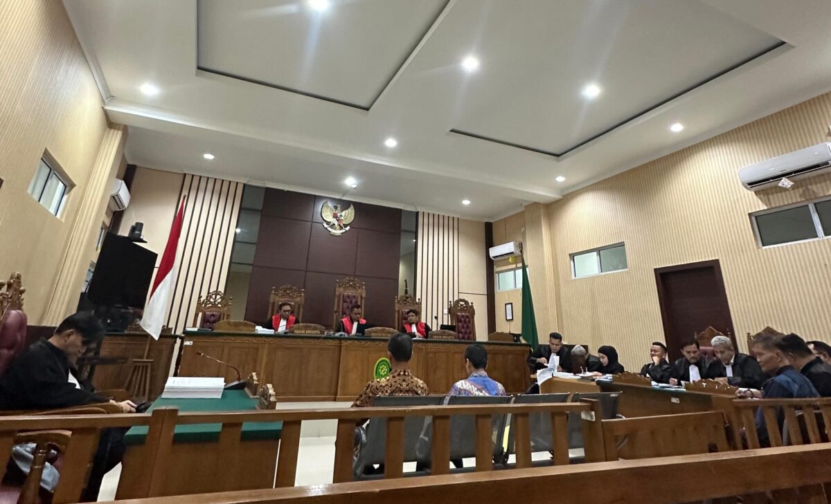 Sidang PNBP di Pengadilan Negeri Tanjungpinang pemeriksaan saksi dari Jaksa Penuntut Umum Rabu (27/1/2026). Foto:Irwan/matapedia