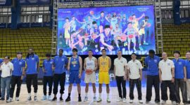 Satria Muda Pertamina Bandung resmi membuka musim kompetisi 2026 dengan meluncurkan tim dan jersey terbaru di GOR C-Tra Arena, Bandung, Senin (5/1/2026). Foto:Istimewa