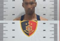 Dua terduga penyalur calon PMI ditangkap Polsek Belakang Padang. Foto:Humas Polresta Barelang