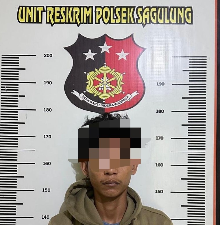 Terduga pelaku bandar Narkotika diamankan Polsek Sagulung. Foto:dok/Polsek Sagulung