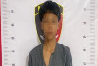 MI Remaja Lima Belas Tahun yang ditangkap Polsek Sekupang Setelah beraksi 15 kali curi motor di Batam, Rabu (21/1/2026). Matapedia6.com/Dok Polsek Sekupang