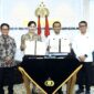 OJK bersama Bareskrim tanda tangan MoU kerja sama. Foto:OJK Kepri