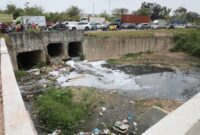 Drainase simpang Kepri Mall yang berada di K Square. Foto:Dok. Diskominfo Batam