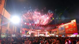 Perayaan Imlek berlangsung semarak di Nagoya Batam, Senin (16/2/2026). Foto:Diskominfo Batam