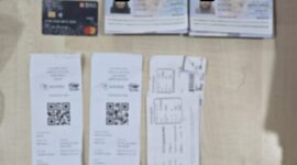 Barang bukti para terduga pelaku dan korban calon pekerja migran Indonesia (CPMI). Foto:Humas Polda Kepri