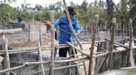 Petugas Ditpam BP Batam tertibkan tambang pasir beberapa hari lalu. Foto:Humas BP 