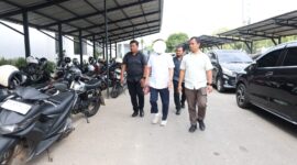 Tersangka digiring ke Rutan Batam. Foto:Dok.Humas Polda Kepri