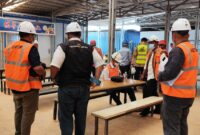 Inspeksi mendadak (sidak) Tim Pengawas Dinas Tenaga Kerja dan Transmigrasi (Disnakertrans) Provinsi Kepulauan Riau pada Kamis, 5 Februari 2026 di KEK Tanjung Sau. Foto:Istimewa