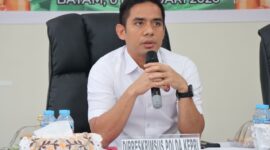 Dirreskrimsus Polda Kepri Kombes Pol Silvester M.M saat rapat Satgas Pangan beberapa hari lalu. Foto:Humas Polda Kepri