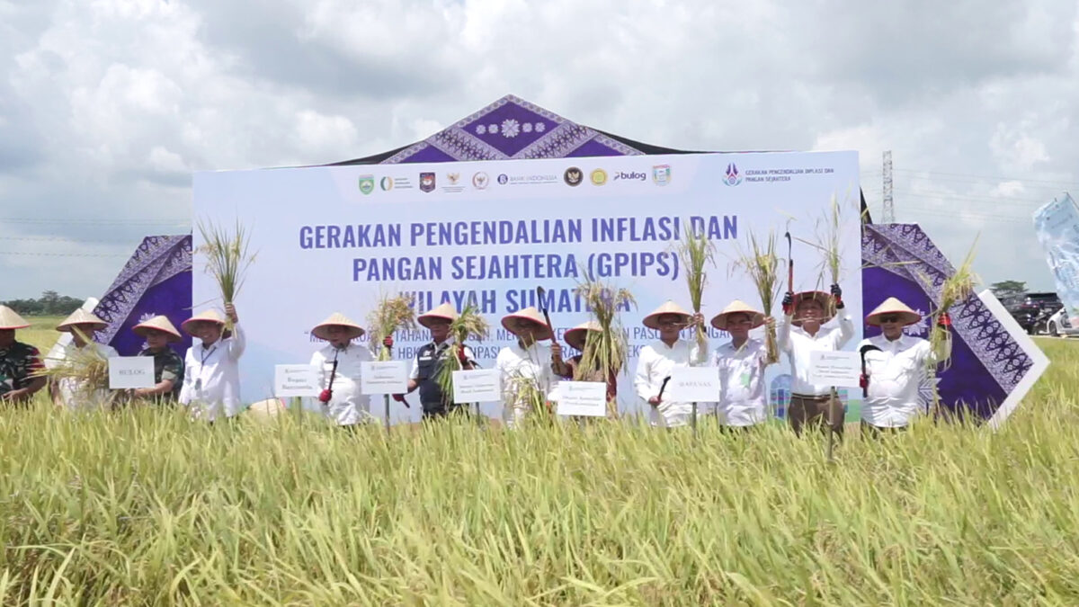Gerakan pengendalian inflasi dan pangan sejahtera. Foto:Bank Indonesia Kepri