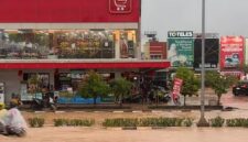 Kondisi genangan air di jalan Tiban I Sekupang Kota Batam, saat hujan deras guyur Batam sejak siang hari, Kamis (19/2/2026). Matapedia6.com/Istimewa