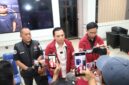 Kasat Reskrim Polresta Barelang Kasat Reskrim Kompol M. Debby Tri Andrestian saat memberikan keterangan ungkap kasus penyebaran video asusila di Batam, Kamis (19/2/2026). Matapedia6.com/Dok Humas Polresta