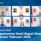 Gubernur Bank Indonesia saat virtual. Foto:Ist