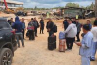 Belasan TKA asal Tiongkok yang diketahui baru tiba di KEK Galang, belasan TKA tersebut diketahui hendak bekerja di KEK Galang secara Ilegal. Matapedia6.com/Istimewa