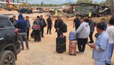 Belasan TKA asal Tiongkok yang diketahui baru tiba di KEK Galang, belasan TKA tersebut diketahui hendak bekerja di KEK Galang secara Ilegal. Matapedia6.com/Istimewa