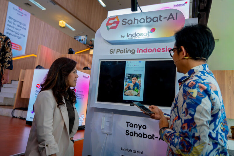 Komdigi bersama Indosat di Aplikasi AI. Foto:Ist